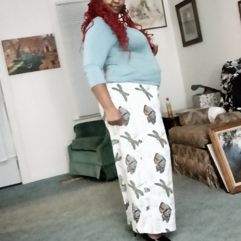 Butterfly Multi Palazzo Pants - Picture 4 of 7